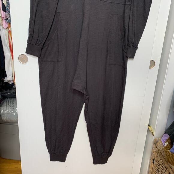 NWT Intimately Free People women's black Just Because onesie jumpsuit Small - Picture 8 of 16